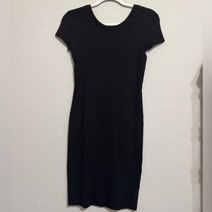 Armani Exchange Black Bodycon Dress (S)